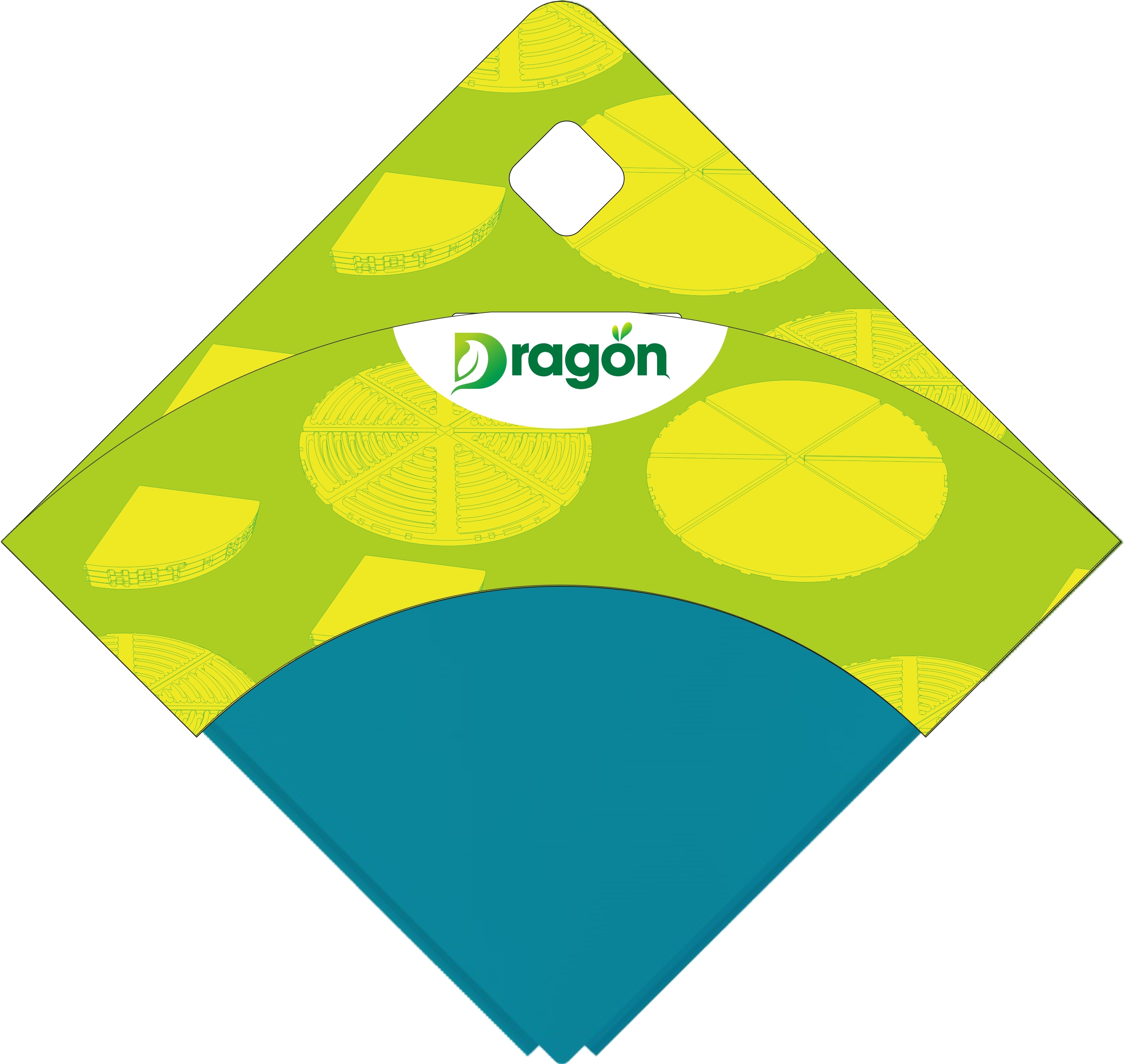 HI056 Foldable trivet | silicone baking mat