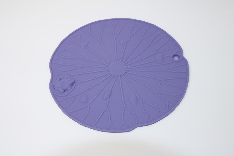 Tapis de cuisson en silicone HI060 Feuille de lotus