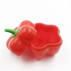 UT052 Fresh box-apple | silicone bowl with lid