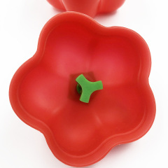 UT052 Fresh box-apple | silicone bowl with lid