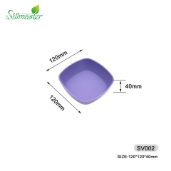 SV002 Square bowl(small) | silicone bowls