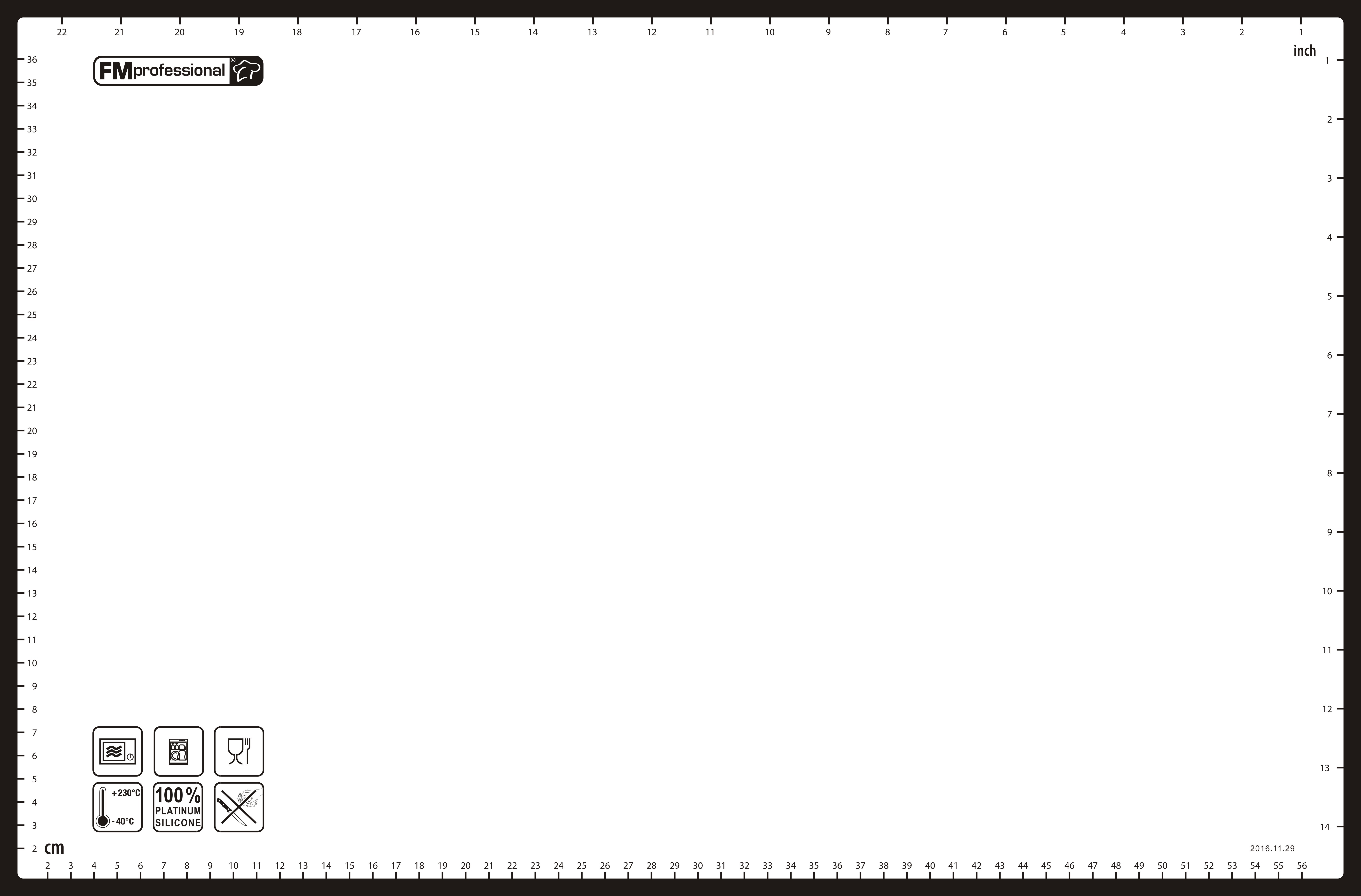 TD3 Thick fiberglass mat | silicone baking mat set