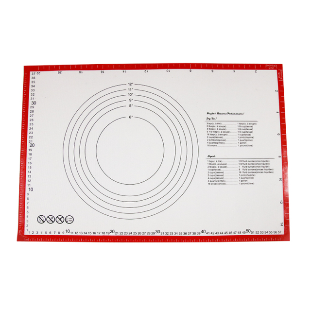 Tapis en fibre de verre mince TX6 | tapis de cuisson en silicone