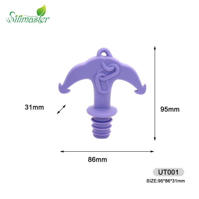 UT001 سدادة النبيذ الأحمر | سدادة زجاجة النبيذ المصنوعة من السيليكون