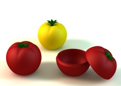 UT051 Fresh box-pepper | silicone bowl with lid