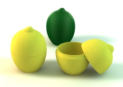 UT054 Fresh box-tomato shape | silicone bowl with lid