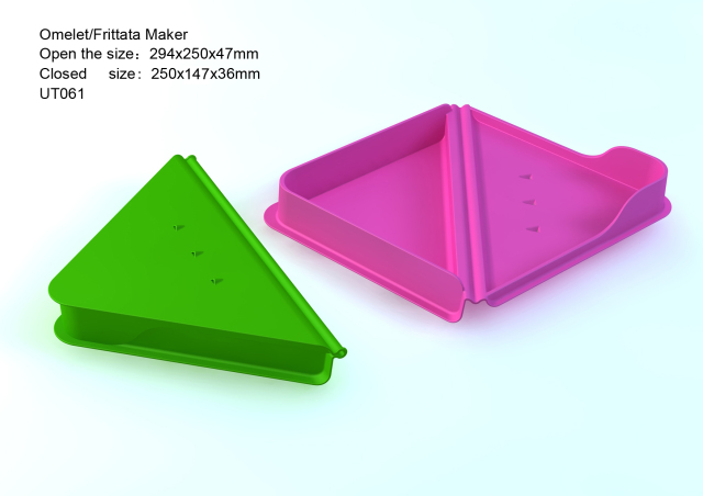 UT061 صانعة الأومليت | قالب سيليكون في الميكروويف
