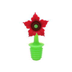 UT073 Flower Wine Cork | silicone wine bottle stopper