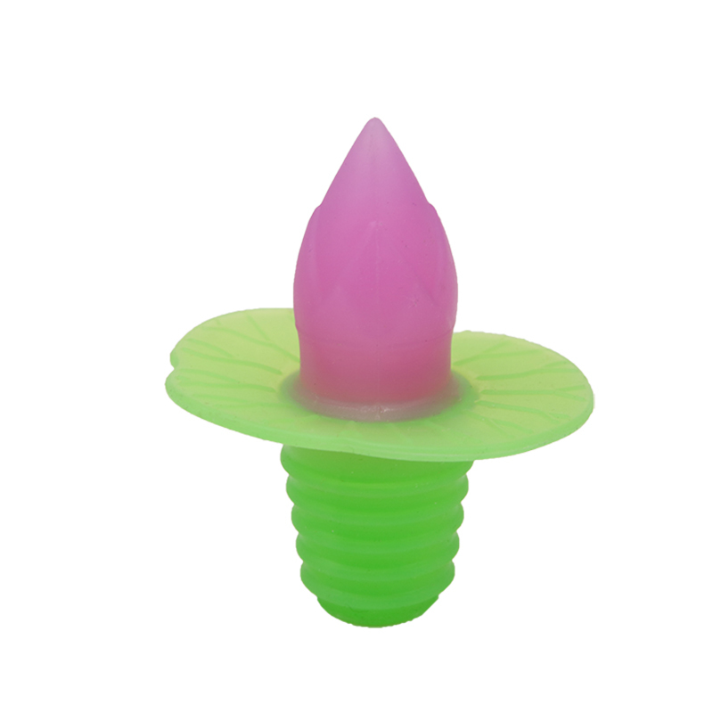 UT076 Lotus Wine Cork | silicone wine bottle stopper