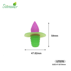 سدادة زجاجة النبيذ المصنوعة من السيليكون UT076 Lotus Wine Cork |