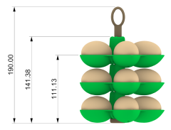 UT103 غلاية/حامل البيض