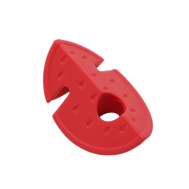 TT062 Straw Holder in Watermelon Shape | Silicone straw holder