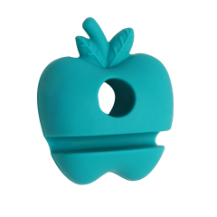 TT061 Strohhalmhalter in Apfelform | Strohhalmhalter aus Silikon