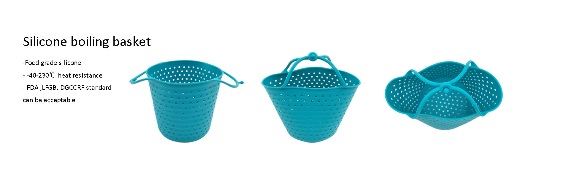 FF021 Boiling Basket | silicone strainer basket
