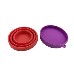 TT019 Silicone Foldable Cup | silicone cups with lids
