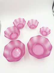 SV009-SV014 Lotus Series Bowls | silicone pinch bowls