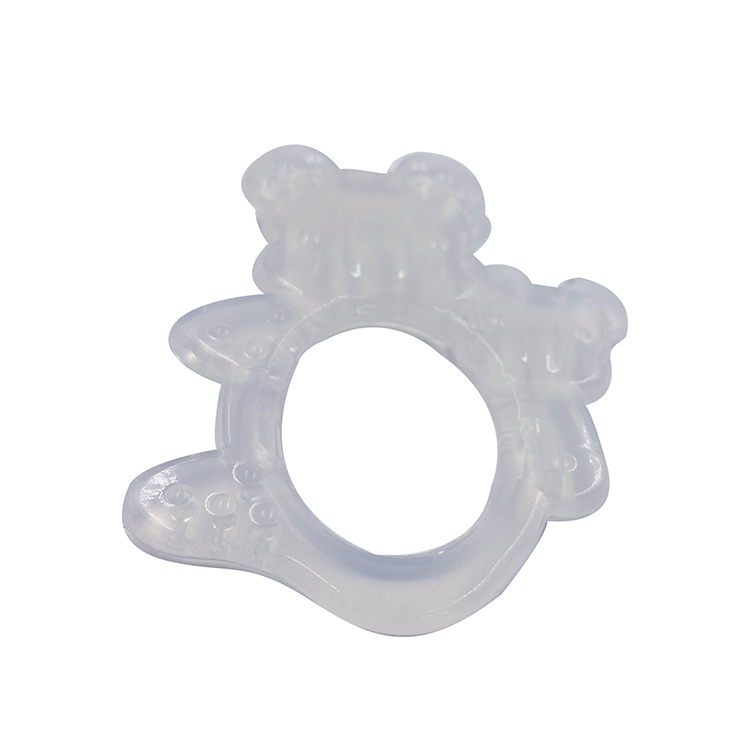 BT010 Bear Shape Silicone Teether | Silicone Teether