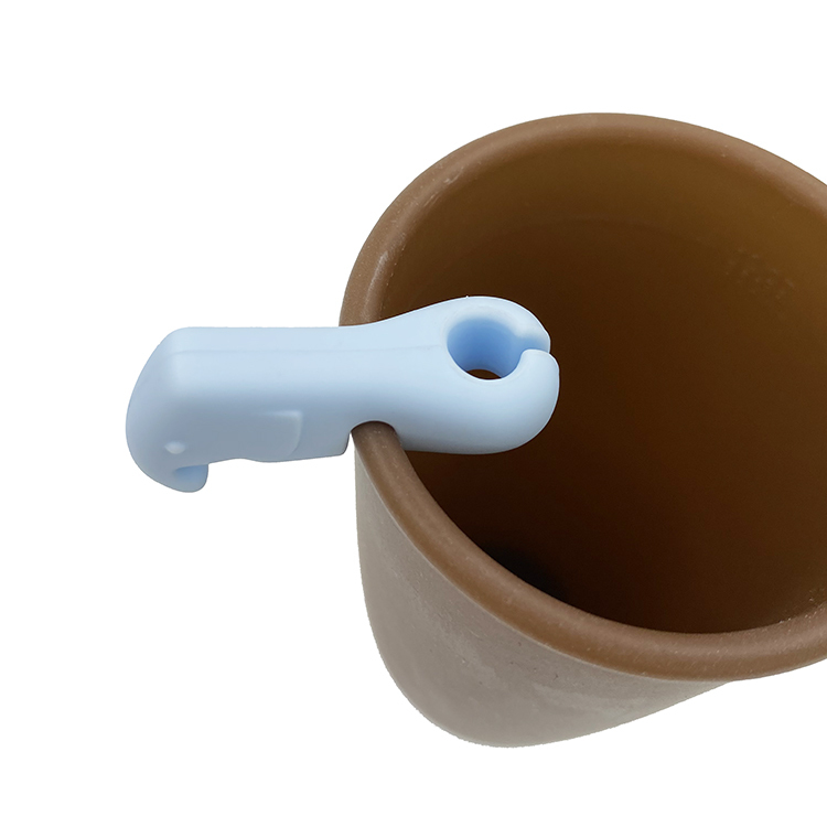 TT069 Straw Holder in Elephant Shape  | Silicone straw holder