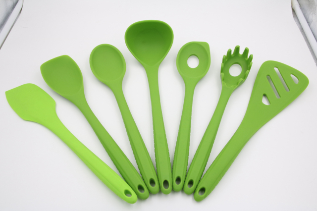 KT042, KT043, KT044, KT045, KT046, KT055 & KT056 7-teiliges Silikon-Kochgeschirr | Hochwertiges Silikon-Kochutensilien