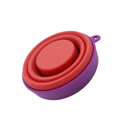 TT019 Silicone Foldable Cup | silicone cups with lids