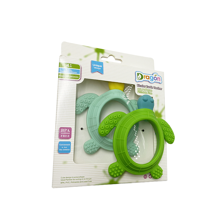 BT030 Turtle Shape Silicone Teether