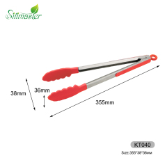 KT040 Food Tongs(12") | silicone food tongs