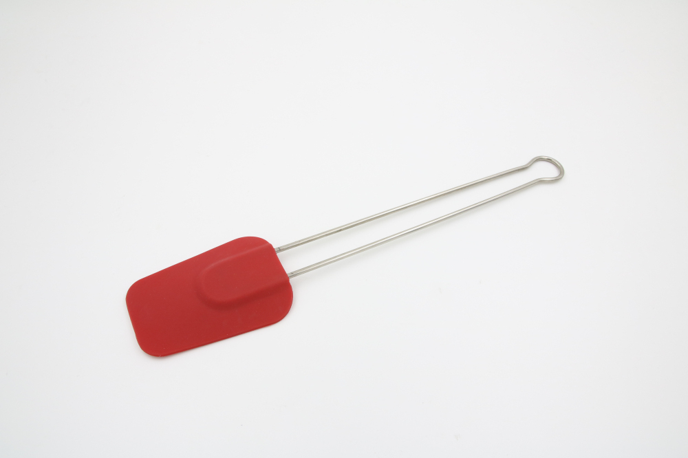 long handle silicone spatula | KT036 Wire Handle Silicone Spatula