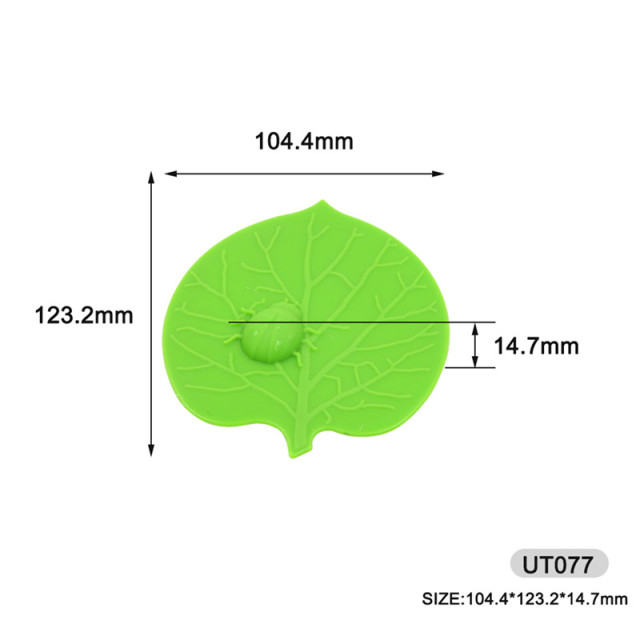 UT077 Ladybug Cup Lid | silicone cups with lids
