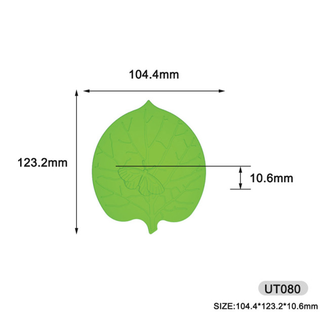 UT080 Butterfly Cup Lid | silicone cups with lids