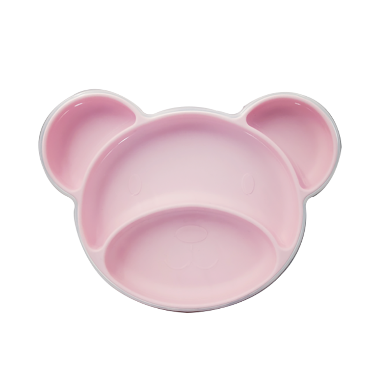 TT042 Bear Shape Compartment Tray | silicone compartment tray