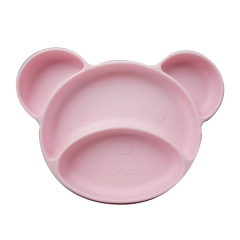TT042 Bear Shape Compartment Tray | silicone compartment tray