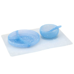 TT038 Baby gift set | silicone baby feeding set