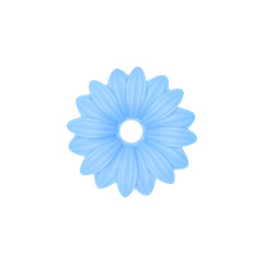 Silicone straw holder | UT123 Flower Straw Marker/Holder