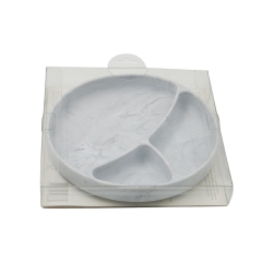 baby silicone products | Silicone Baby Gift set in marble patterm