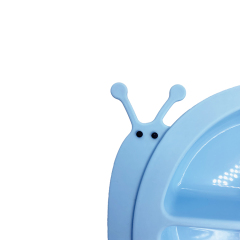 TT004 Snail Shape 4 Compartment Tray | silicone compartment tray