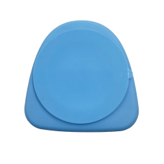TT039 Two Compartment Tray with Suction | silicone compartment tray