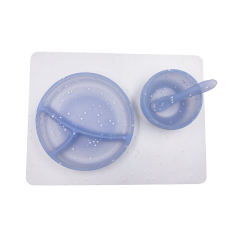 TT038 Baby gift set | silicone baby feeding set