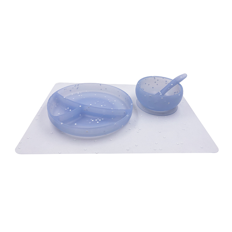 TT038 Baby gift set | silicone baby feeding set