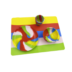 silicone feeding set | Rainbow Feeding Set