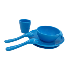 TT021 Baby Suction Tableware Set | silicone suction plate