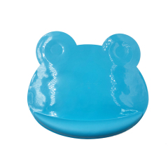 Silicone placemat | KP007 Food Catching Baby Placemat in Frog Shape