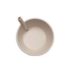 TT085 & TT086  Bowl With Oval Straw | silicone bowl with lid