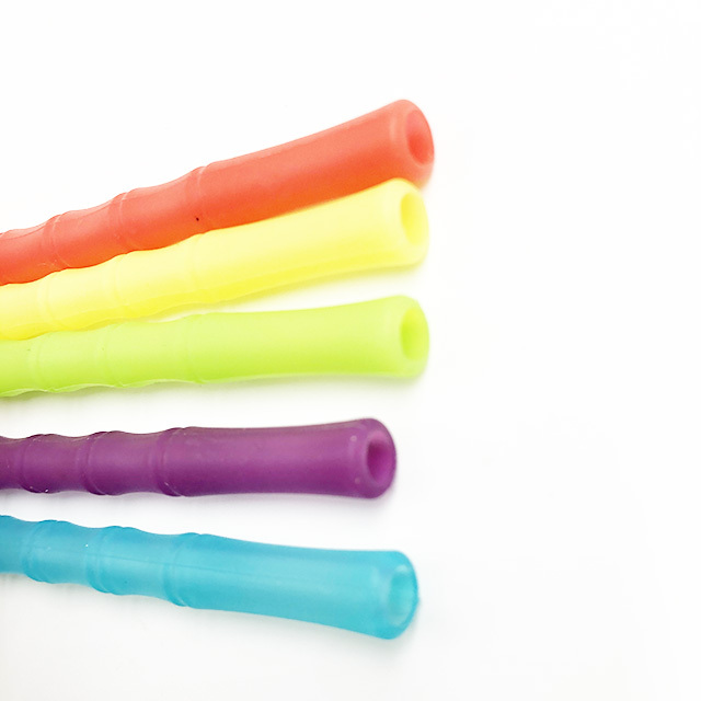 silicone straws | UT106 Straight Bamboo Straw