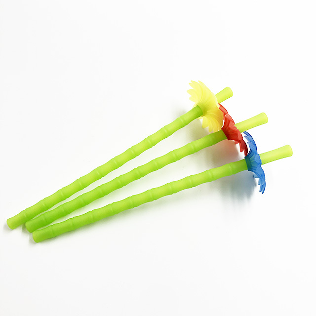 silicone straws | UT106 Straight Bamboo Straw