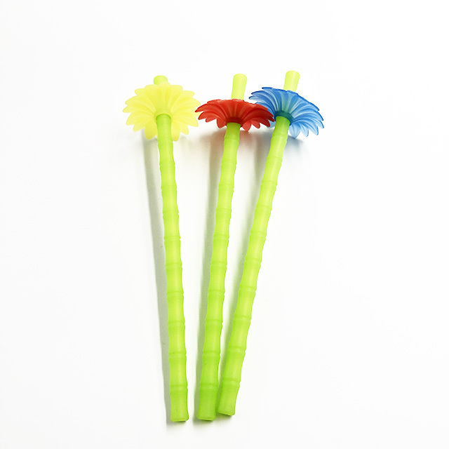 silicone straws | UT106 Straight Bamboo Straw