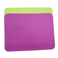 High quality silicone placemat | KP001 Silicone Animal Pattern Placemat