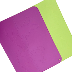 High quality silicone placemat | KP001 Silicone Animal Pattern Placemat