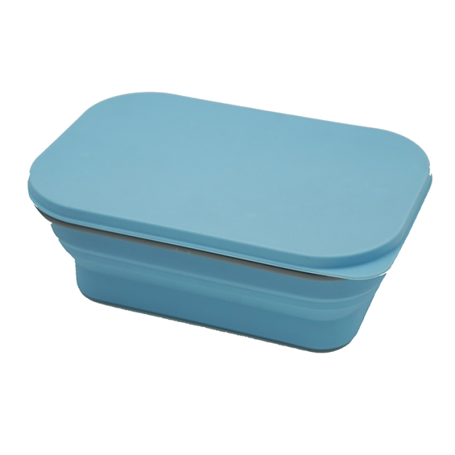 wholesale silicone bowls | TT023 Foldable lunch box Eco-Friendly Lunchbox