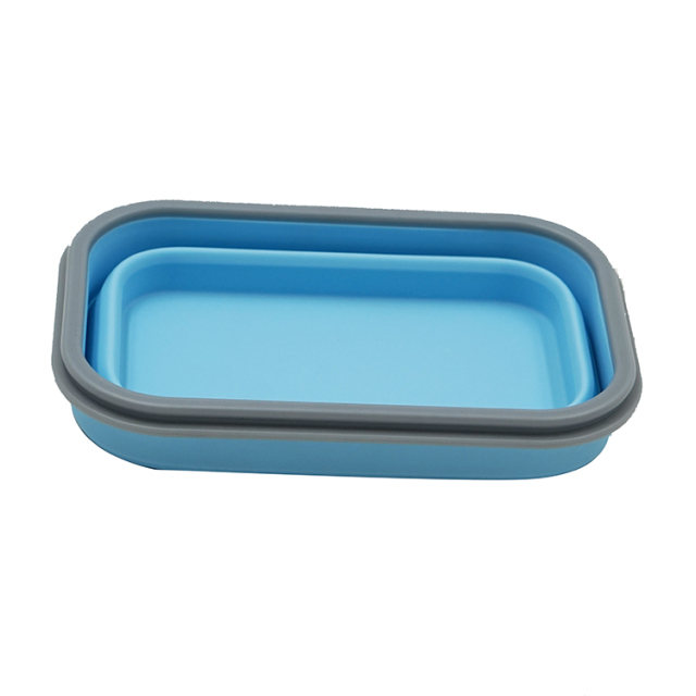 wholesale silicone bowls | TT023 Foldable lunch box Eco-Friendly Lunchbox
