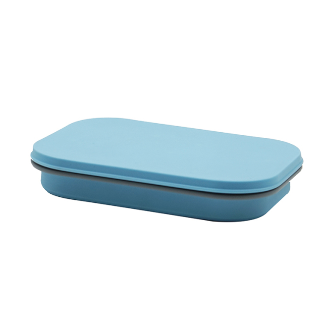 wholesale silicone bowls | TT023 Foldable lunch box Eco-Friendly Lunchbox